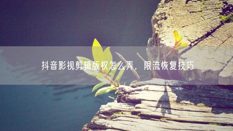 抖音影视剪辑版权怎么弄，限流恢复技巧