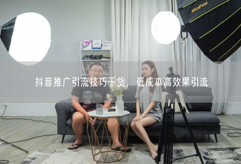 抖音推广引流技巧干货，低成本高效果引流