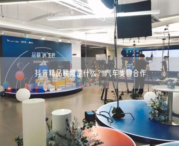 抖音精品联盟是什么？汽车类目合作