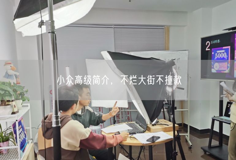 小众高级简介，不烂大街不撞款