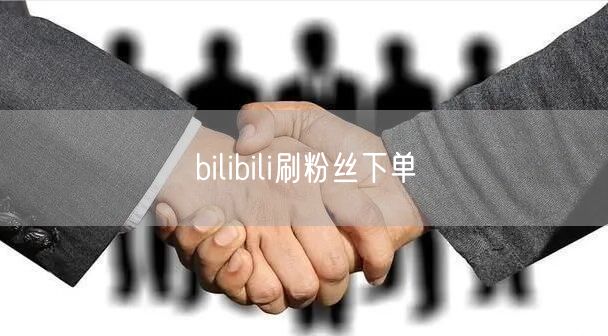 bilibili刷粉丝下单