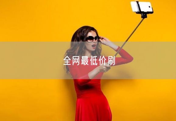 全网最低价刷